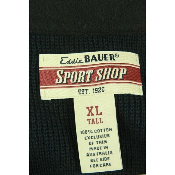 Eddie Bauer Sweater XLT  Men's V Neck Pullover XL Tall XLT - Picture 5 of 5